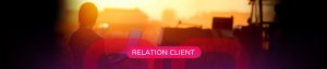 Bannière relation client